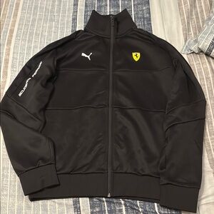 Puma Black Ferrari Men's Jacket